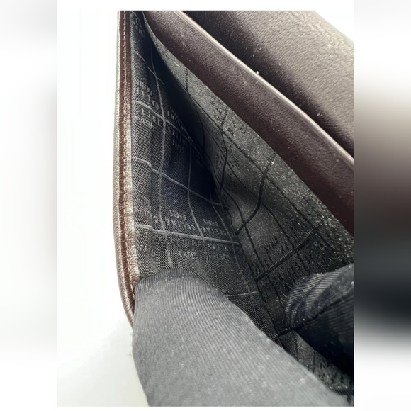 Celine all leather brown wallet - Picture 5 of 16